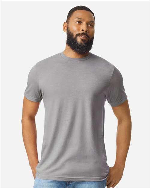 Softstyle® CVC T-Shirt – Cement, XS