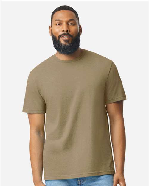 Softstyle® CVC T-Shirt – Dune Mist, XS