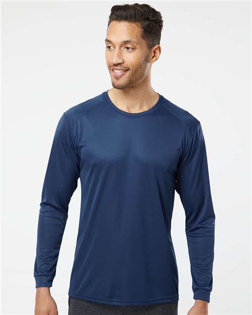 Long Islander Performance Long Sleeve T-Shirt – Navy, XS