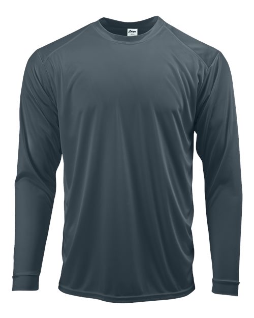 Long Islander Performance Long Sleeve T-Shirt – Graphite, XS