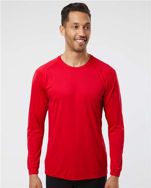 Long Islander Performance Long Sleeve T-Shirt – Red, XS
