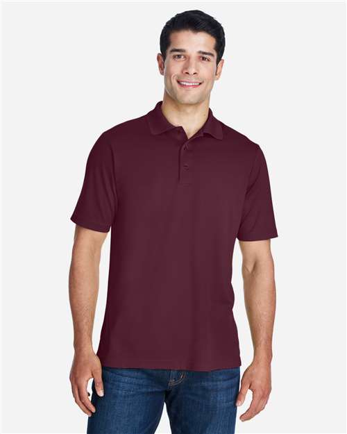 Men's Origin Performance Piqué Polo – Burgundy, XS