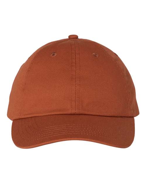 Bio-Washed Classic Dad Hat – Texas Orange, Adjustable