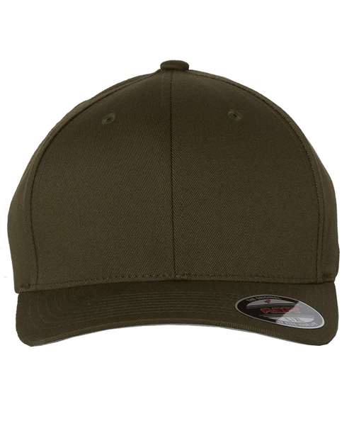 Flexfit Cotton Blend Cap – Olive, S/M