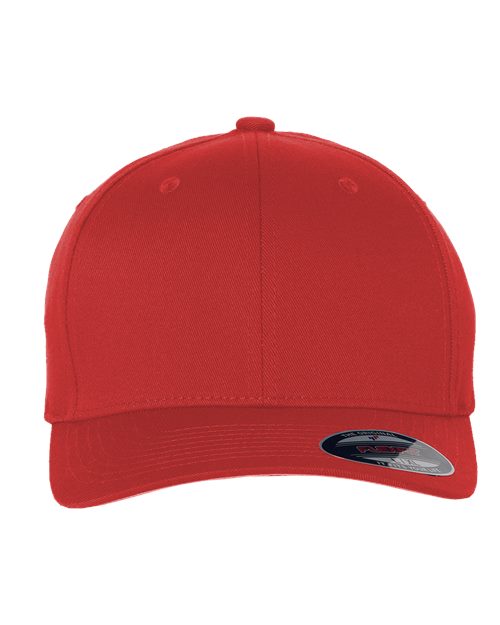 Flexfit Cotton Blend Cap – Red, S/M