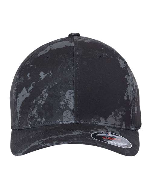 Flexfit Cotton Blend Cap – Poseidon Black, S/M