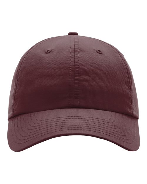 Relaxed Performance Lite Cap  – Maroon, Adjustable