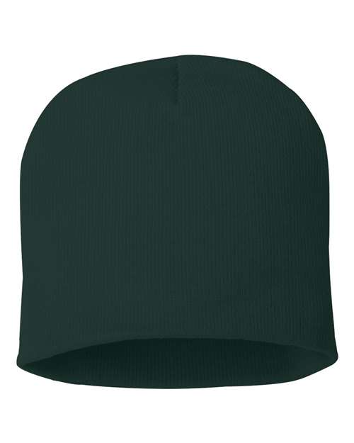 8" Beanie – Forest, One Size