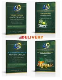  Ultimate 4 Pack Bundle Word Search & Crossword Puzzle (Physical) Books) – Image 1