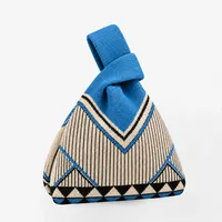 Blue Lines Handbag – Image 1
