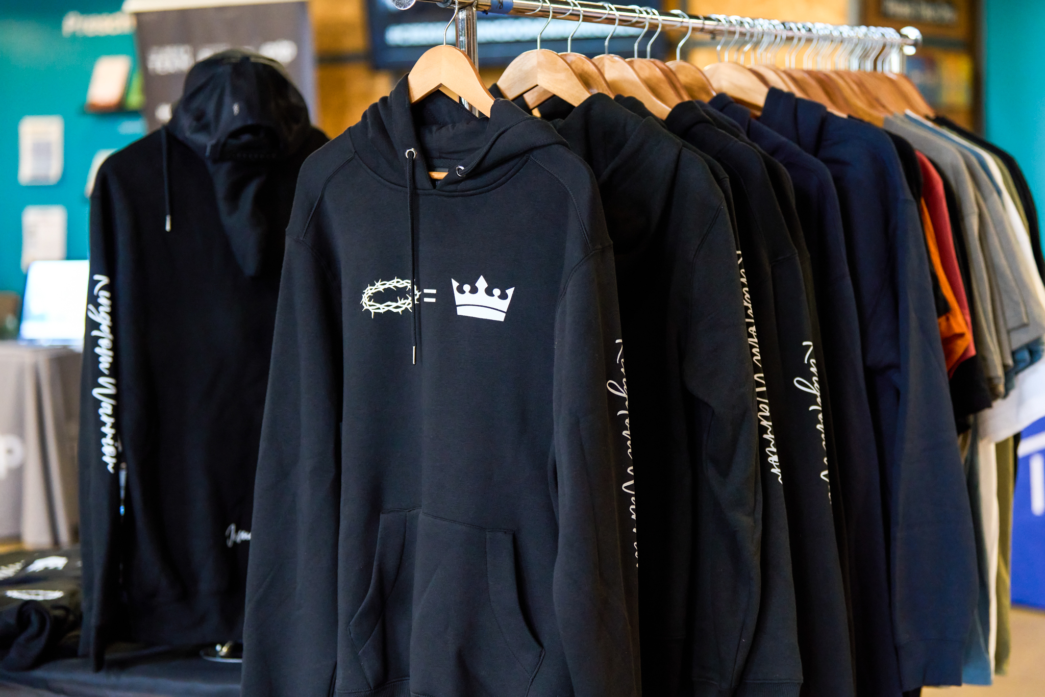 Crowned in Sacrifice Hoodie - Kingdom Warrior Co. – Image 7