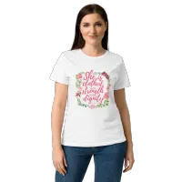 Proverbs 31:25 Strength & Dignity Tee – Image 1