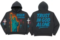 Trust In God Alone Liberty Hoodie – Image 1