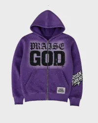 PRAISE GOD Zip Hoodie – Image 1