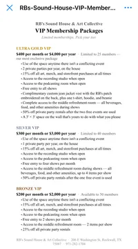 VIP Membership Packages Coming Soon... – Image 1