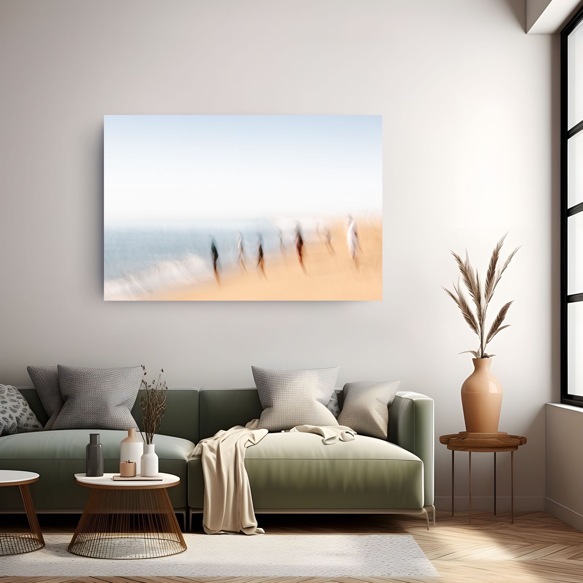 Figures on a Beach – Image 2