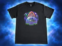 The Mushroom Ally — Black Tee – Image 1