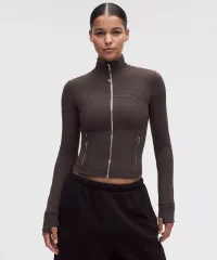 Cropped Define Jacket Nulu - Mahogany Muse – Image 1