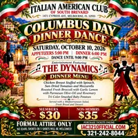 10/10 Columbus Day Dinner Dance - Members – Image 1