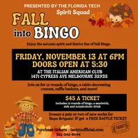 11/13 Spirit Squad Bingo Fundraiser – Image 1