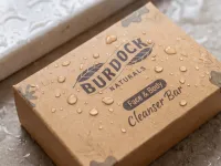 Face & Body Bar — Organic Burdock Root Soap for Acne, Eczema, Psoriasis & Razor Bumps – Image 2