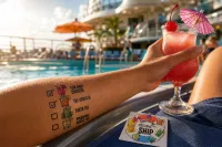 Drinking Around The Ship™ — Cruise Drinking Game Temporary Tattoos – Image 3