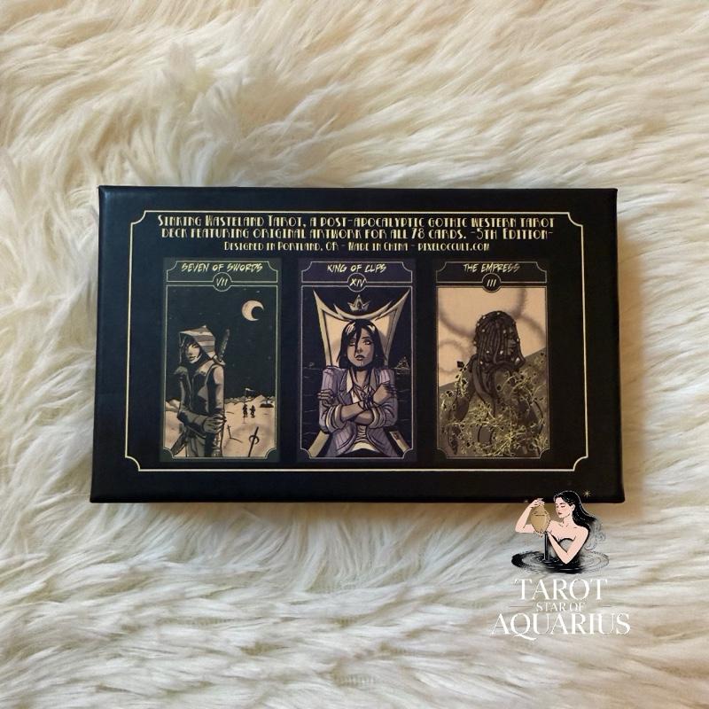 Sinking Wasteland Tarot Deck with Rigid Box and Booklet - 5th Edition (USED) – Image 2