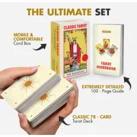 Wyspell Classic Tarot Deck Light - Authentic with Enhanced Artwork & 100-Page Guidebook for Beginners – Image 3