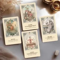 Bone Garden Tarot Deck With Meaning Good for Beginners – Image 8
