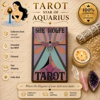 She Wolfe Tarot  Rare Indie • OOP • Collector’s Deck – Image 1