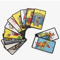 Wyspell Classic Tarot Deck Dark- Authentic with Enhanced Artwork & 100-Page Guidebook for Beginners – Image 7