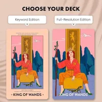 Wyspell Neoteric Feminine Tarot Card with Meaning and Boarderless – Image 2