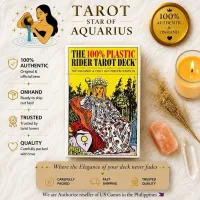 100% Plastic Rider Tarot Deck Original & Only Authorized Edition – Image 1