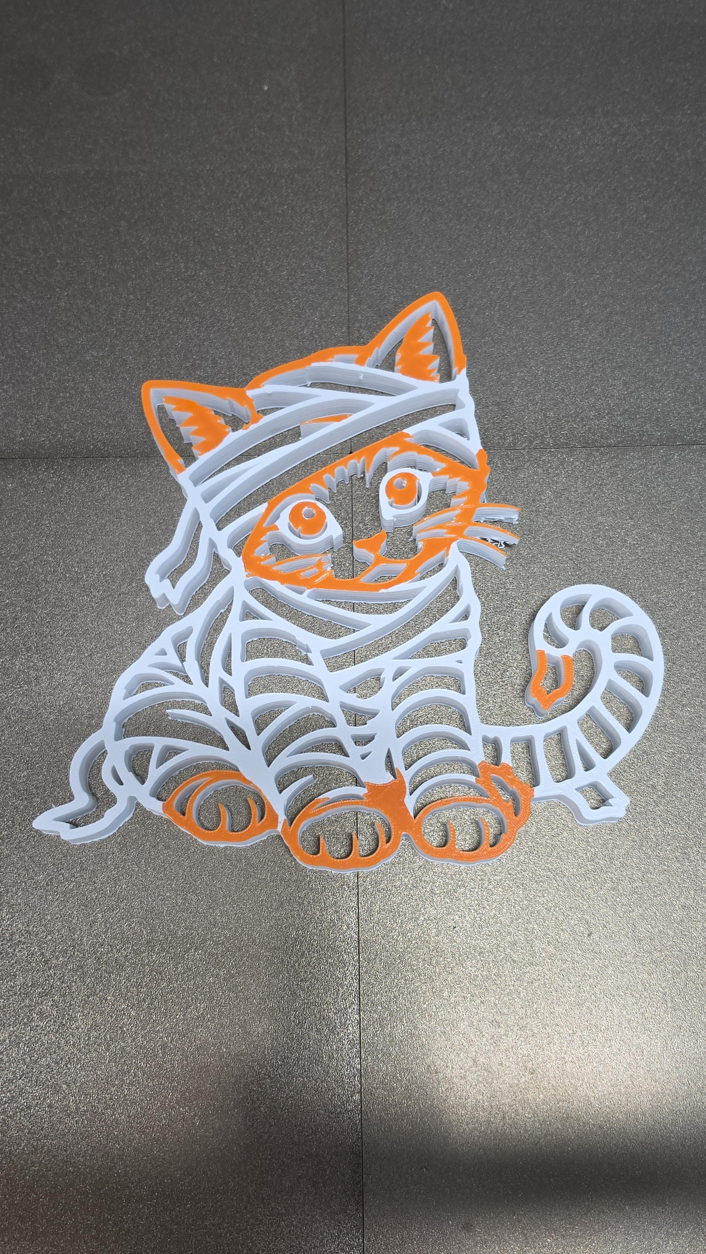 Halloween Mummy Kitty – Image 1