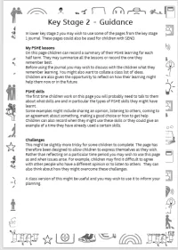 Primary PSHE Education Journals – Image 4
