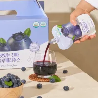 Organic Maru Delicious Blueberry Juice, 100ml X 20 pack – Image 2