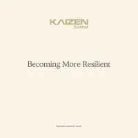 Kaizen Summit Courses: How do we become more resilient? By Henry Brewster – Image 1