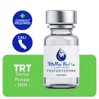 TRT CALI Men's Startup Package 60 days (Consult, Labs, Cypionate 200mg/mL 10mL + Anastrozole 24×1mg) – Image 1