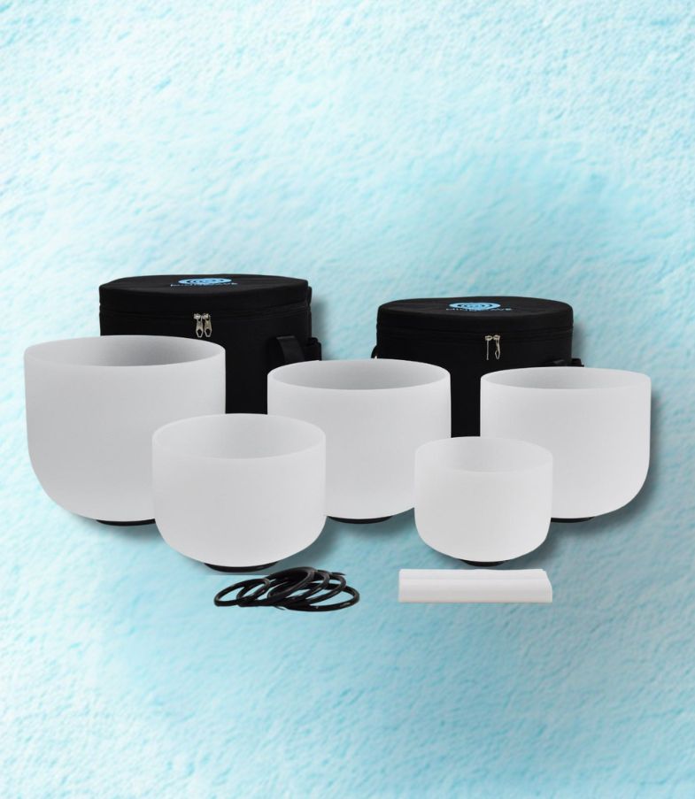 Core Sound Bath Instrument Bundle (Set of 5 Crystal Bowls) – Image 9