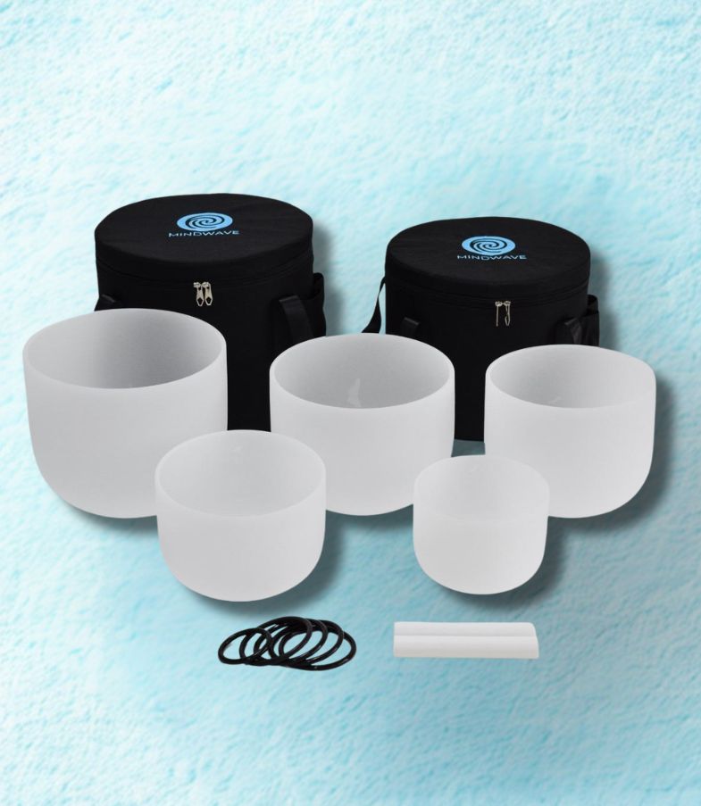 Core Sound Bath Instrument Bundle (Set of 5 Crystal Bowls) – Image 10