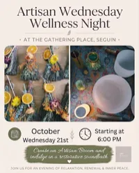 Artisan Wednesday Wellness Night: Artisan Broom + Sound Bath — October 21, 2026 – Image 1