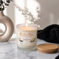 Vanilla Natural Coconut Wax Candle – 8 oz – Image 1