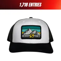 Mountain Sunrise Hat - White Front (1,718 ENTRIES) – Image 1