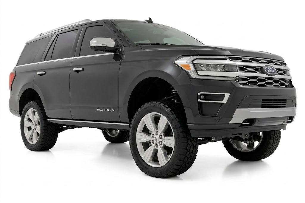 Rough Country 2 Inch Lift Kit | Alum Spacer | CCD (18-24 Ford Expedition) 50012 – Image 2