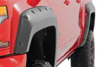 Rough Country Pocket Fender Flares | GBA Black (14-18 Chevy Silverado 1500/ 15-19 2500HD | 6'7" & 8' Bed) F-C11412B-GBA – Image 5