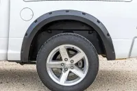 Rough Country Pocket Fender Flares | Both Bumpers | Flat Black (09-18 Ram 1500/19-23 1500 Classic) F-D10911B – Image 3