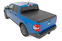Rough Country Hard Tri-Fold Flip Up Bed Cover (22-24 Ford Maverick | 4'6" Bed) 49254500 – Image 1