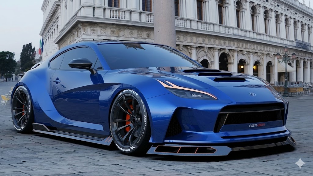 Custom Toyota GR86 - "Cobalt Flare" Widebody Track Build – Image 1