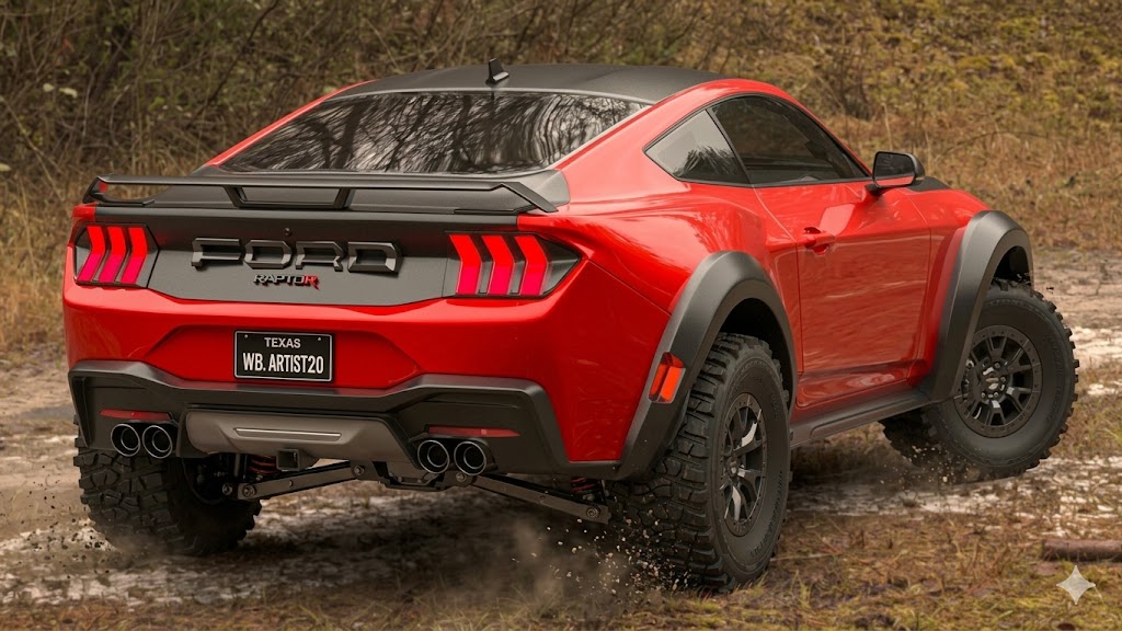 Custom Ford Mustang - "Raptor R" All-Terrain Edition – Image 1