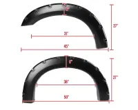 Spec-D 20"/21" Wheel Fender Flares – Image 5